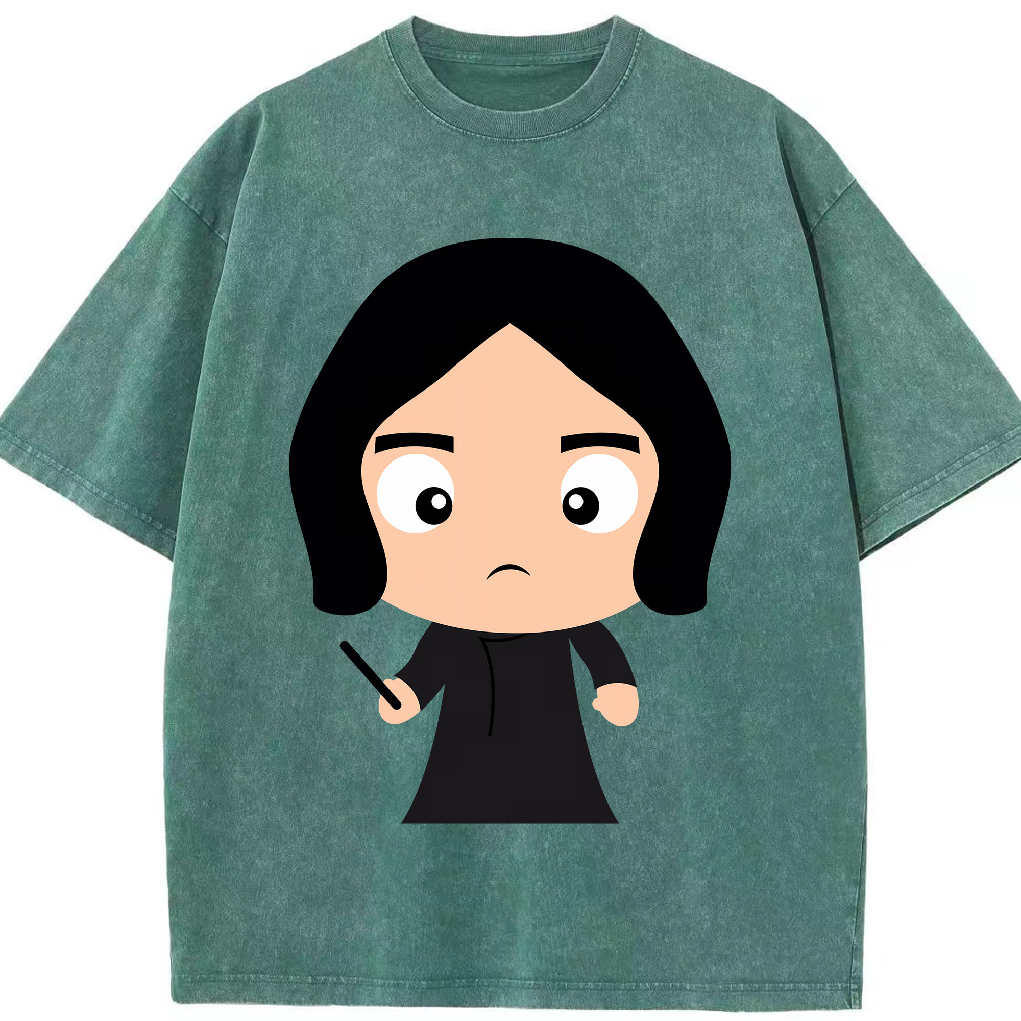 （画像用） Harry Potter ハリー・ポッターシリーズ 綿100% ヴィンテージ風 半袖Tシャツ（フロントプリント）